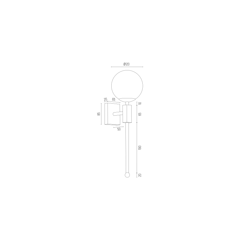 Kinkiet MEGAN 4740