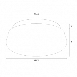 Lampa sufitowa OMBRA 6142