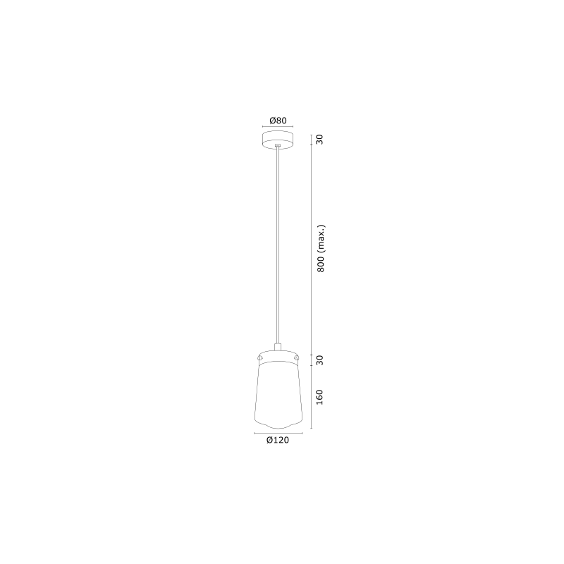 Lampa wisząca PASADENA 8004