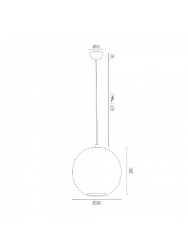 Lampa wisząca PORTORYKO 3672