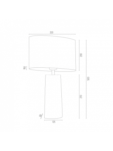 Lampa stołowa PRATO 3841