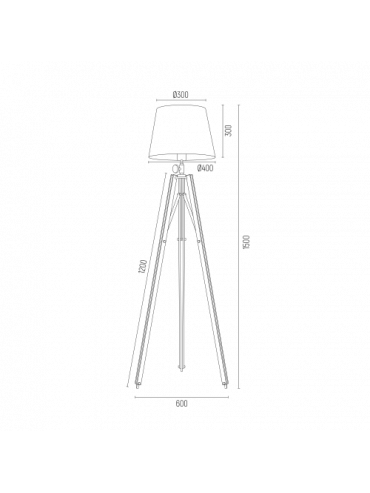 Lampa podłogowa ASTER  3357