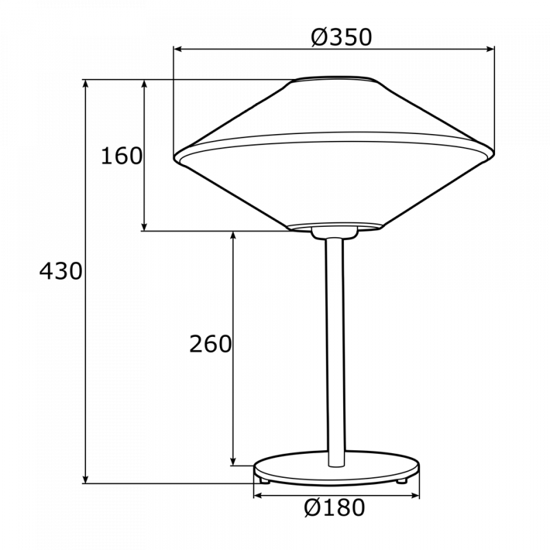 Lampa stołowa TROY 4284