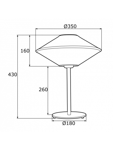 Lampa stołowa TROY 4284