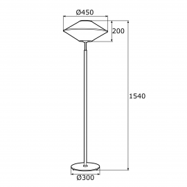 Lampa podłogowa TROY 4283