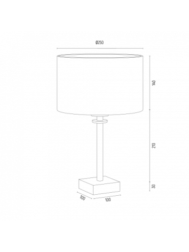 Lampa stołowa ABBANO 8049