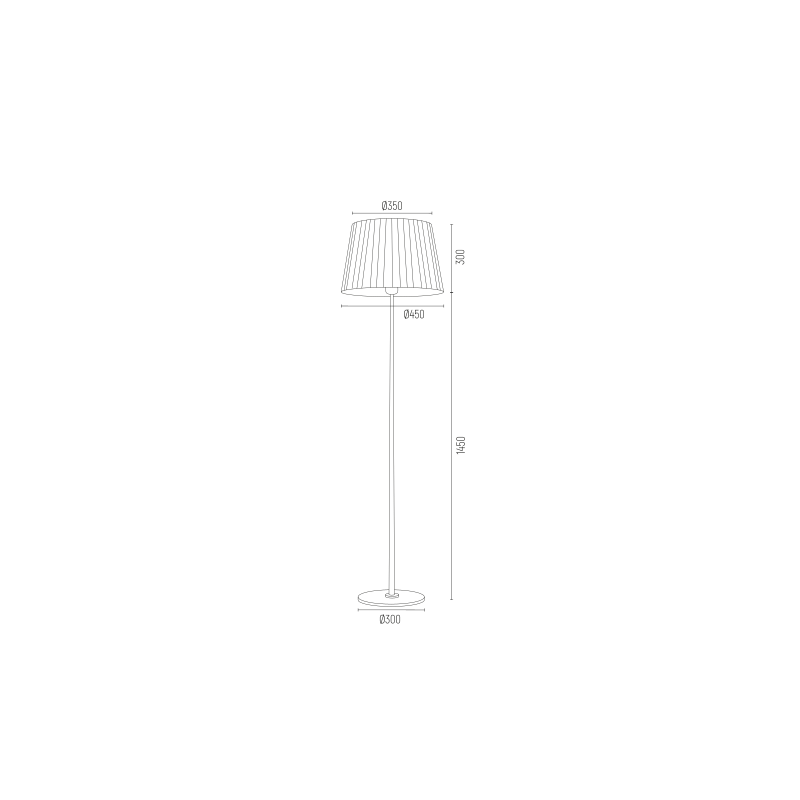 Lampa podłogowa ASTI 3849
