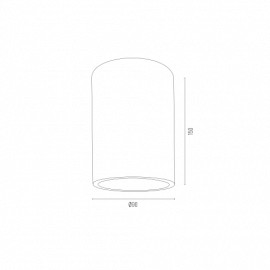 Lampa sufitowa TYBER 473