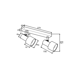 Lampa sufitowa DORIA 926