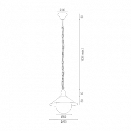 Lampa wisząca ERBA BIS  3296