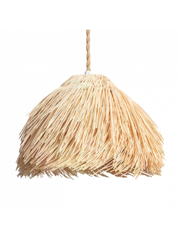 Lampa Wisząca z Ratanu Boho Abruzzo Gabriella 35cm E27 ABR-LW10-BH-E27