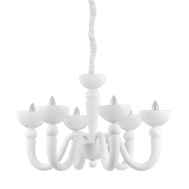 Żyrandol BON BON SP6 BIANCO