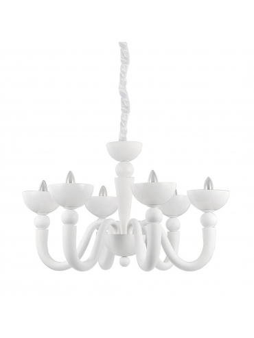 Żyrandol BON BON SP6 BIANCO