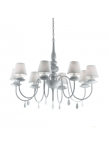 Lampa wisząca BLANCHE SP8 BIANCO