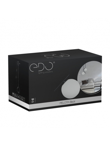 Lampa wisząca PELOTA Black EDO777102