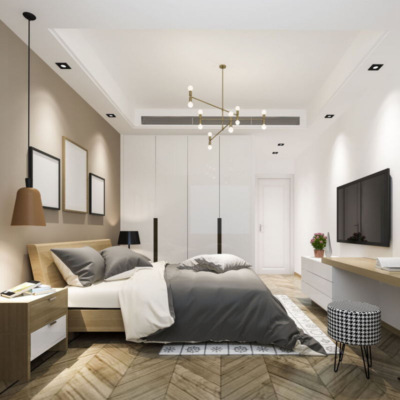 Spot AKTYN 1 SQ Black EDO777123