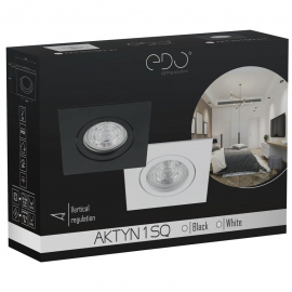 Spot AKTYN 1 SQ Black EDO777123
