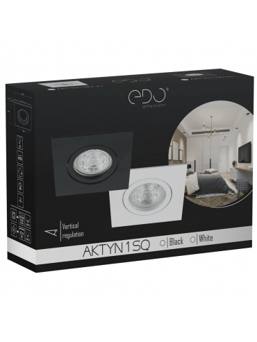 Spot AKTYN 1 SQ Black EDO777123