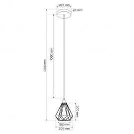 Lampa wisząca ALAMBRA LARGO EDO777193
