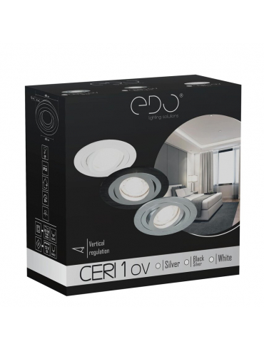 Spot CERI 1 OV Black Silver EDO777141