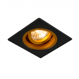 Spot CHUCK DL SQUARE BLACK- GOLD 92706
