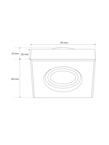 Spot CRYSTAL Grande Silver EDO777132