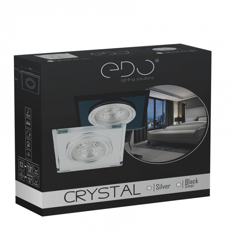 Spot CRYSTAL Silver EDO777130