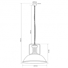 Lampa wisząca GRAVIS EDO777185