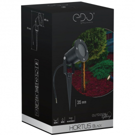 Lampa dogruntowa HORTUS Black EDO777112
