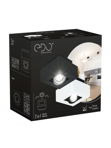 Spot OSMIN 1 Black Silver EDO777142