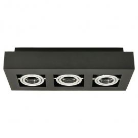 Spot OSMIN 3 Black Silver EDO777426