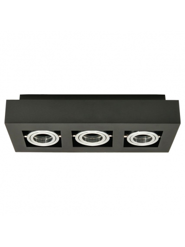 Spot OSMIN 3 Black Silver EDO777426