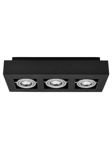 Spot OSMIN 3 Black Silver EDO777426