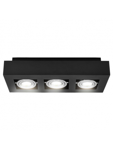 Spot OSMIN 3 Black Silver EDO777426
