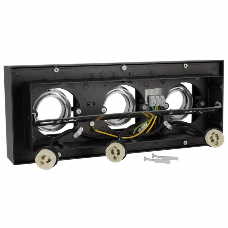 Spot OSMIN 3 Black Silver EDO777426
