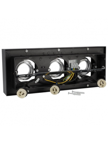 Spot OSMIN 3 Black Silver EDO777426