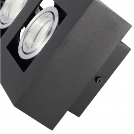 Spot OSMIN 3 Black Silver EDO777426