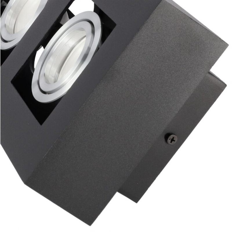 Spot OSMIN 3 Black Silver EDO777426