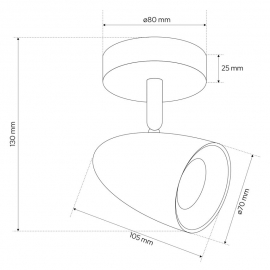 Spot OVO 1 White Gold EDO777236