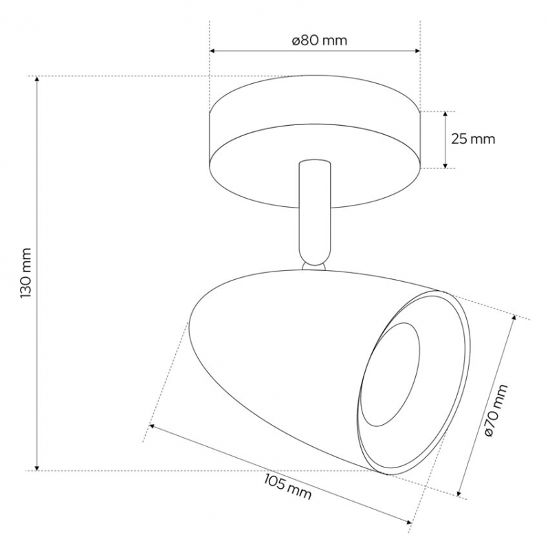 Spot OVO 1 White Gold EDO777236