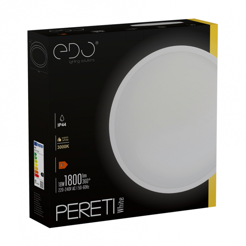 Spot PERETI 18W Biały 3000K EDO777610