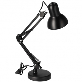 Lampa biurkowa PIXI Black EDO777535