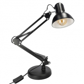 Lampa biurkowa PIXI Black EDO777535