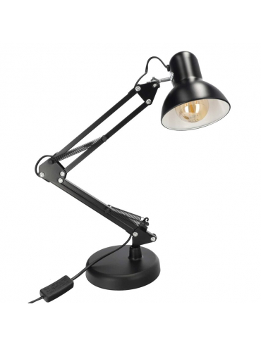 Lampa biurkowa PIXI Black EDO777535