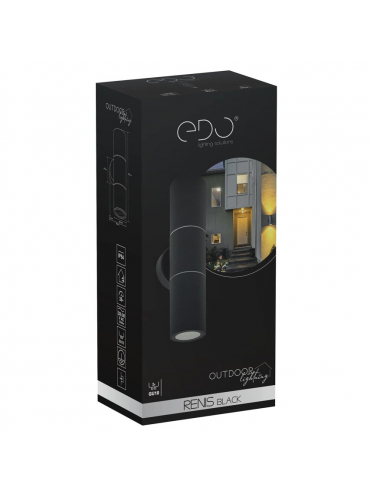 Kinkiet RENIS Black EDO777356
