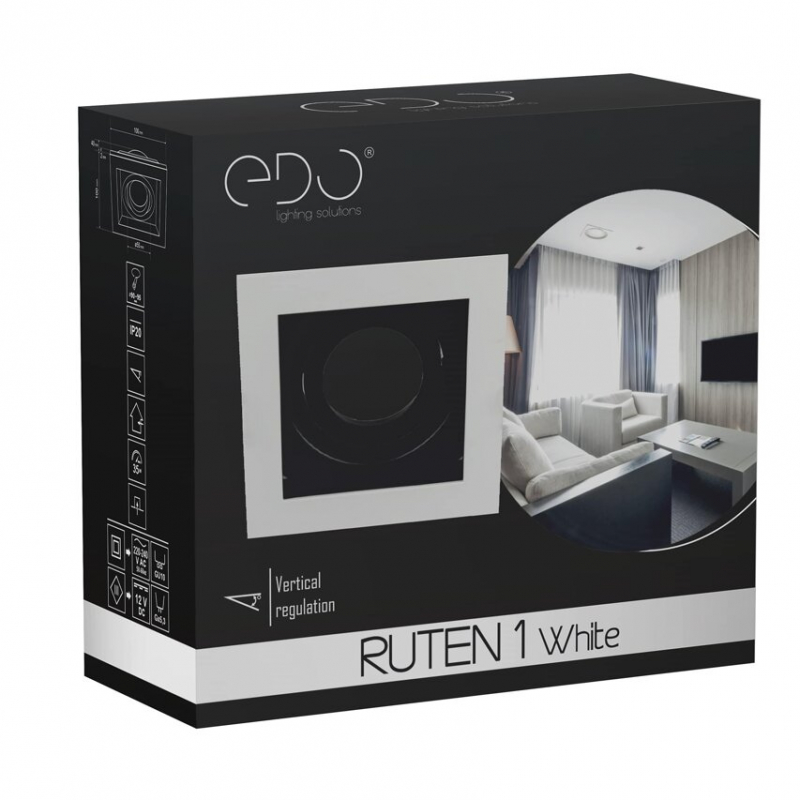 Spot RUTEN 1 White Black EDO777128