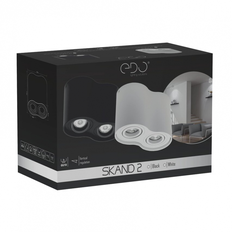 Spot SKAND 2 Black EDO777104