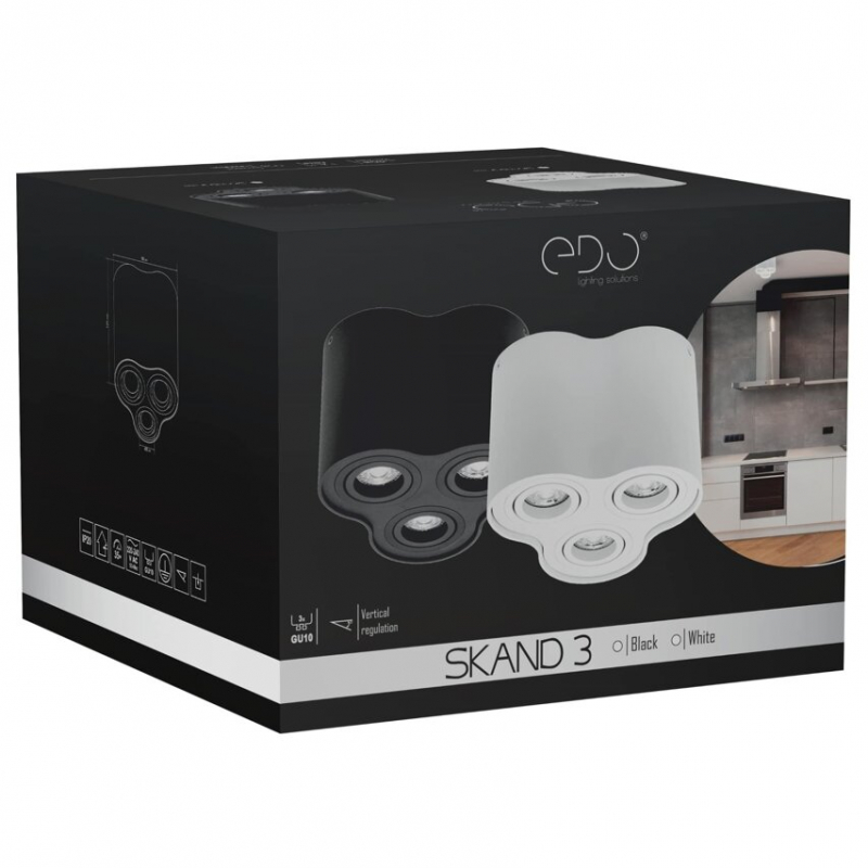 Spot SKAND 3 Black EDO777107