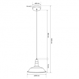 Lampa wisząca TENE EDO777175