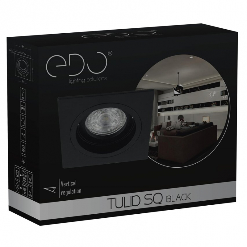Spot TULID SQ Black EDO777326